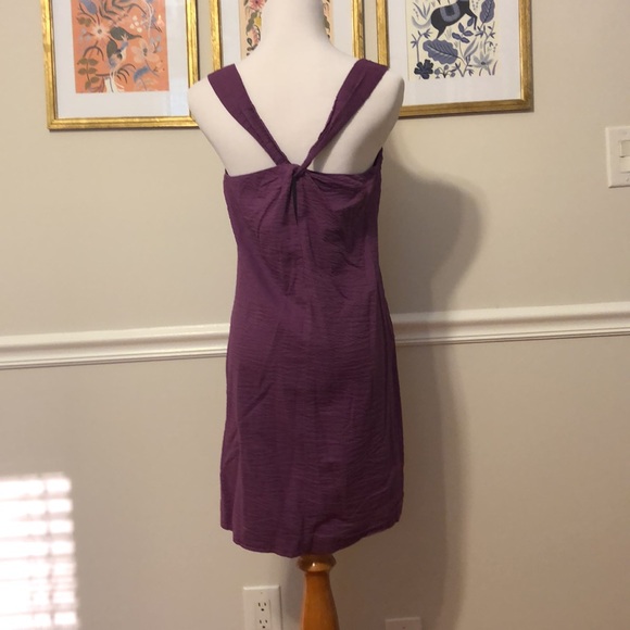 J. Crew twist back sleeveless dress Sz 0 - Picture 3 of 7